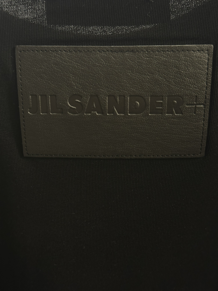 Jil Sander Crew Neck Back Logo T-Shirt