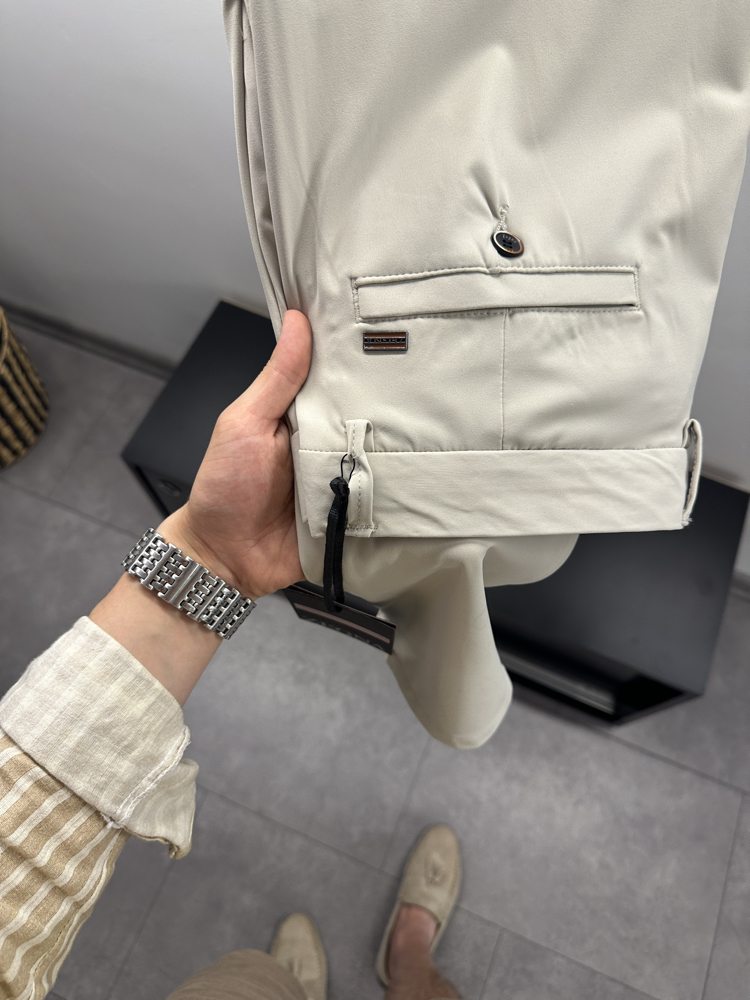 Zegna Taş Rengi Jogger Pantolon