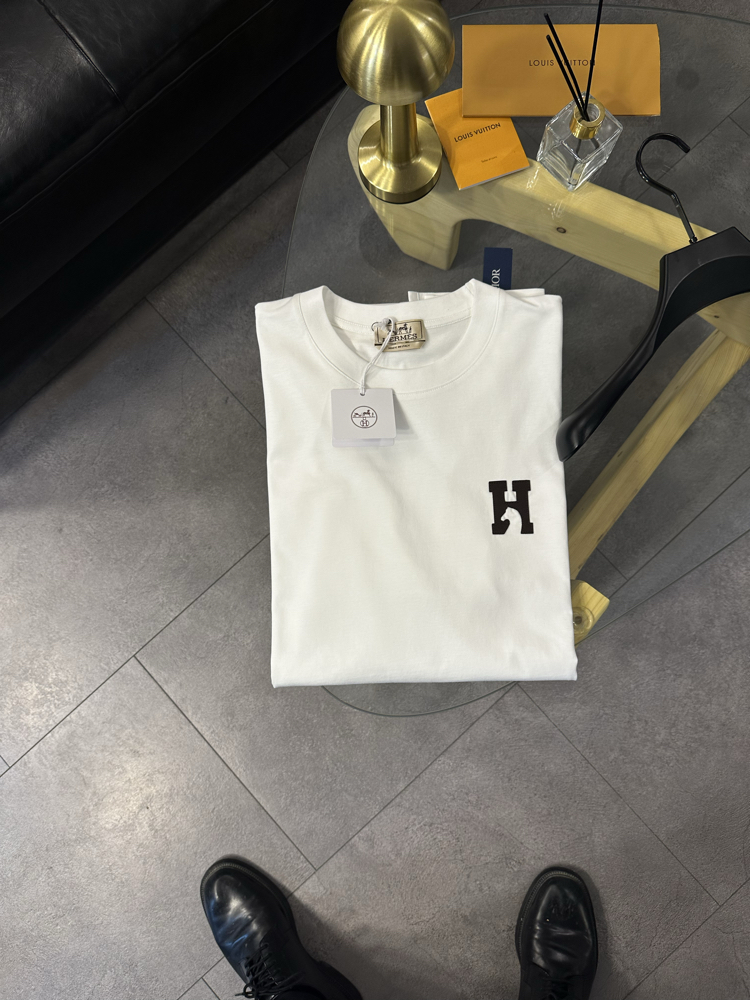 Hermés ‘H’ Cheval Cotton T-Shirt