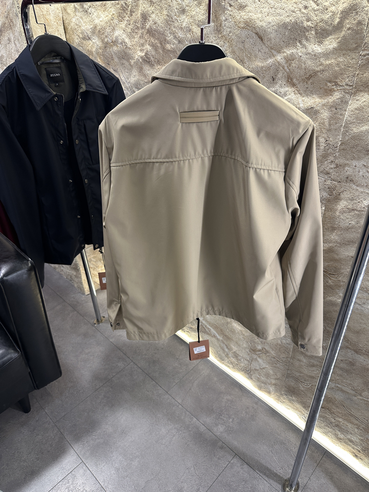 Zegna Bej İnce Mevsimlik Ceket