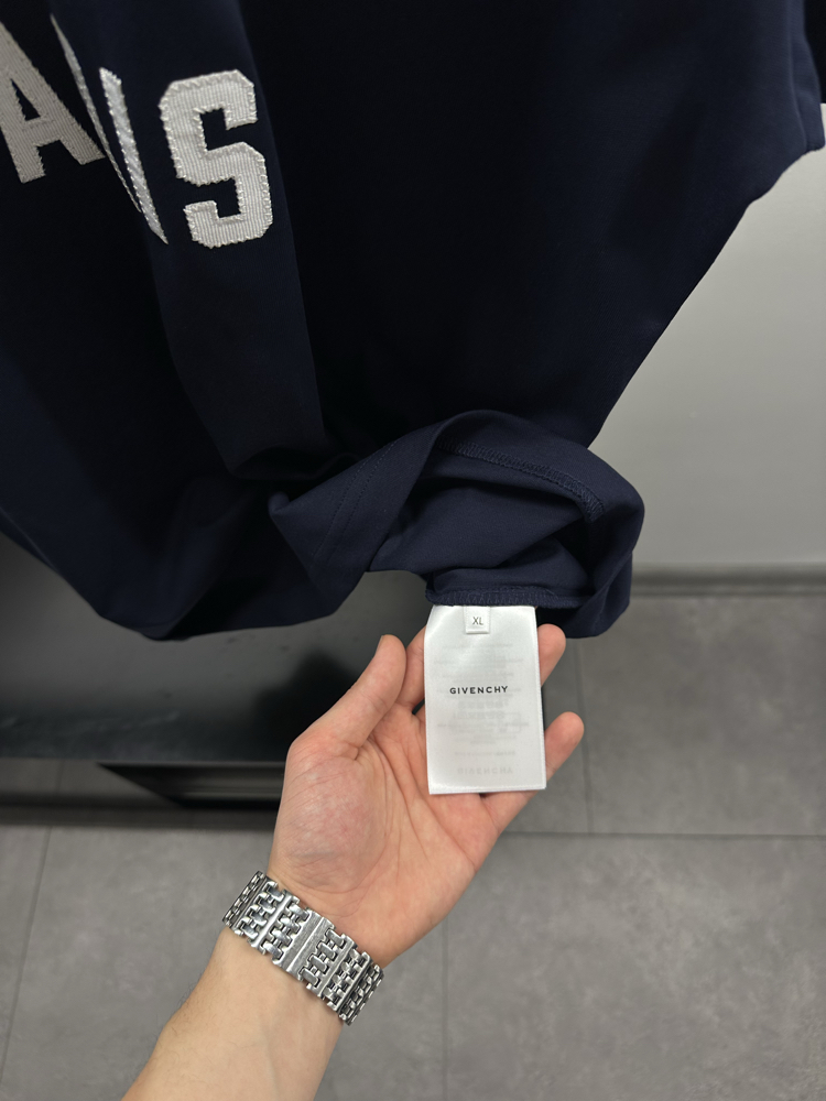 Givenchy Paris Cotton Jersey T-shirt