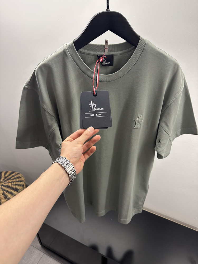 Moncler Grenoble embroidered short-sleeve t-shirt 