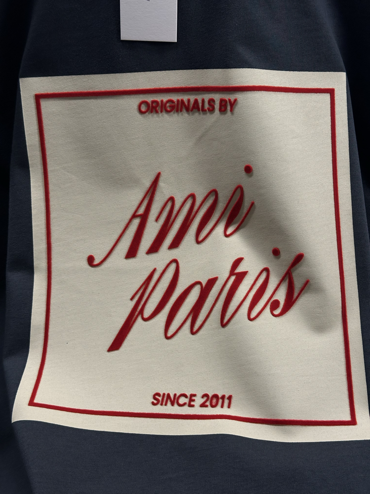 Ami Paris Heritage Print T-Shirt
