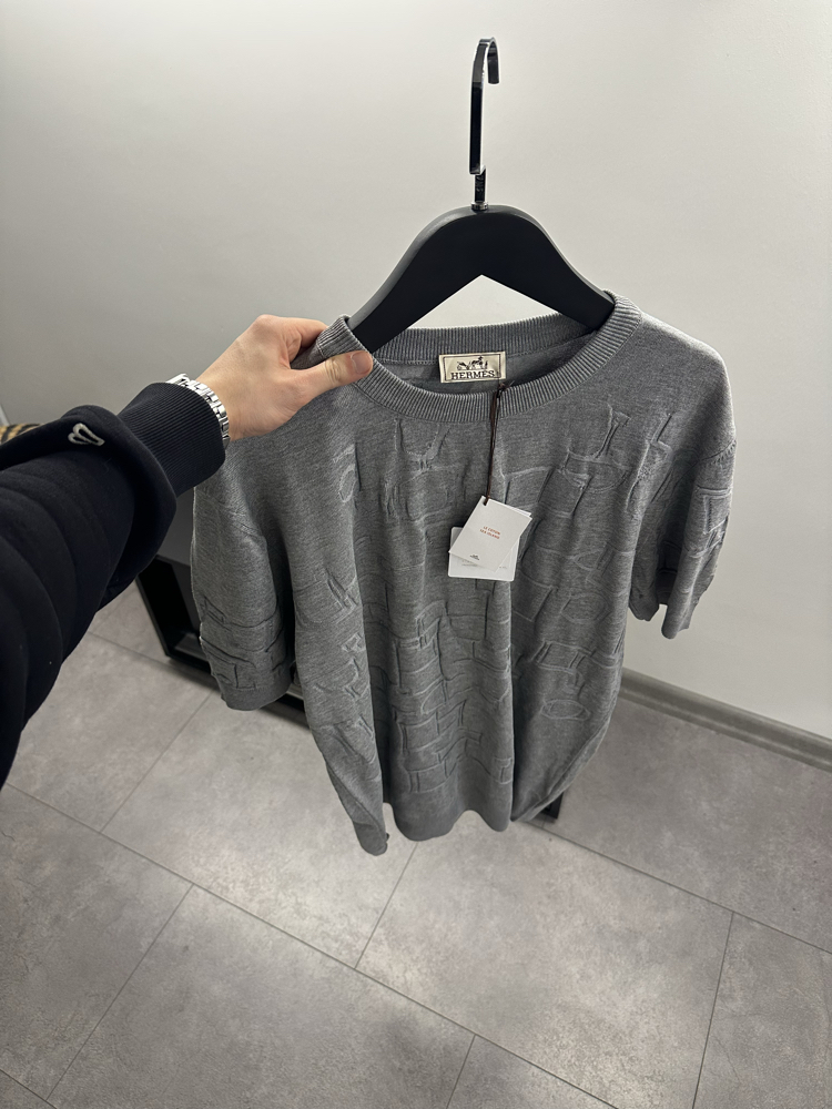 Hermés Crew-Neck Knit Shirt
