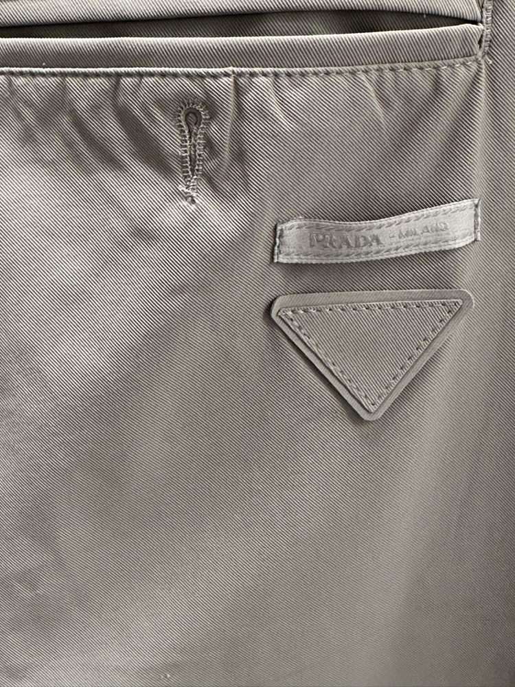 Prada Gümüş Rengi Regular Fit Jogger
