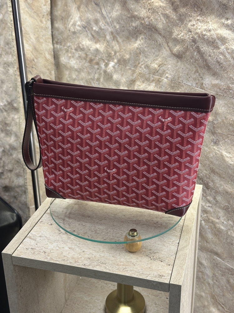 Goyard Bordo El Çantası 