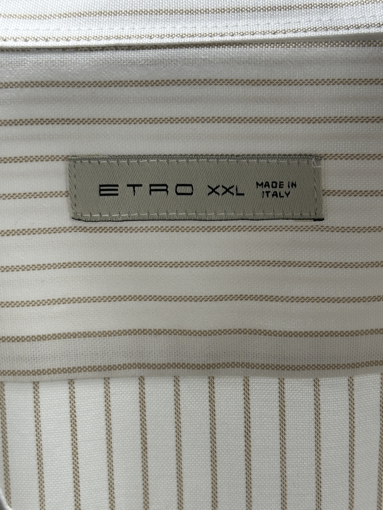 Etro Stripped Logo Shirt