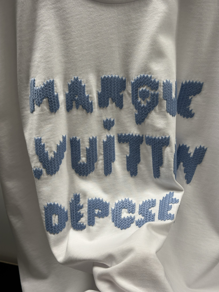 Louis Vuitton Embroidered Signature T-Shirt