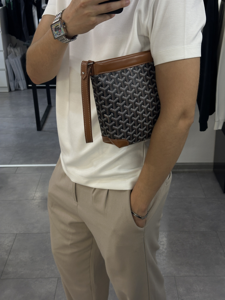 Goyard Kahverengi El Çantası