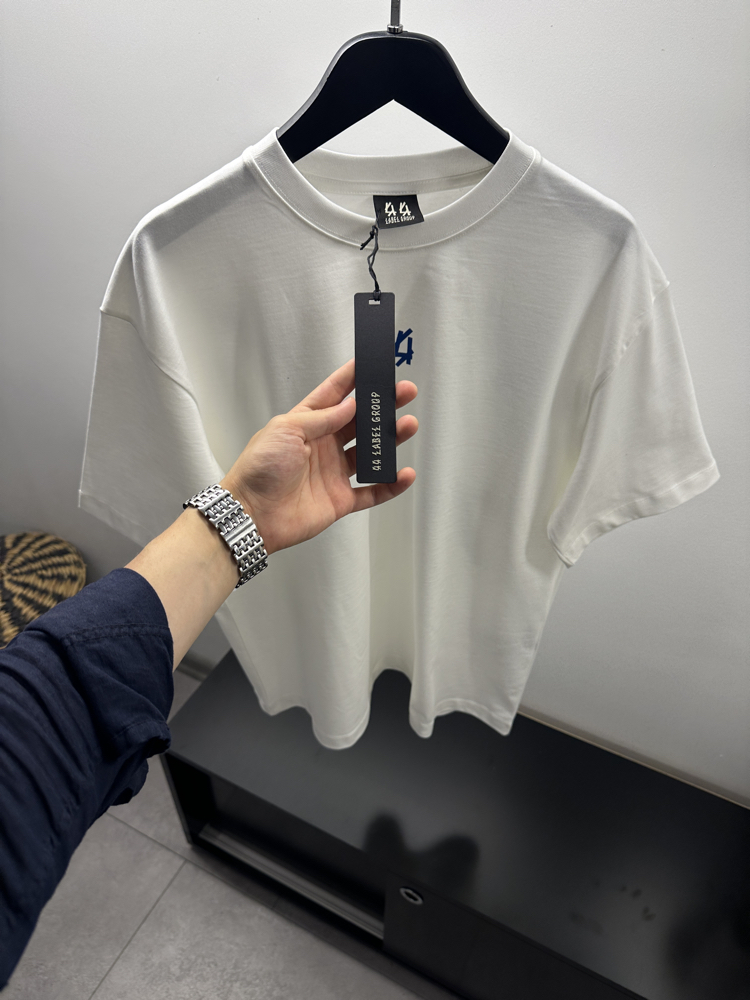 44 Label Group Mavi Logo T-Shirt