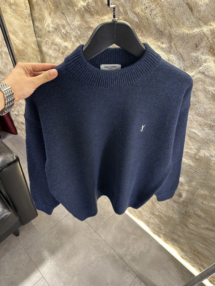 Yves Saint Laurent Lacivert Kazak