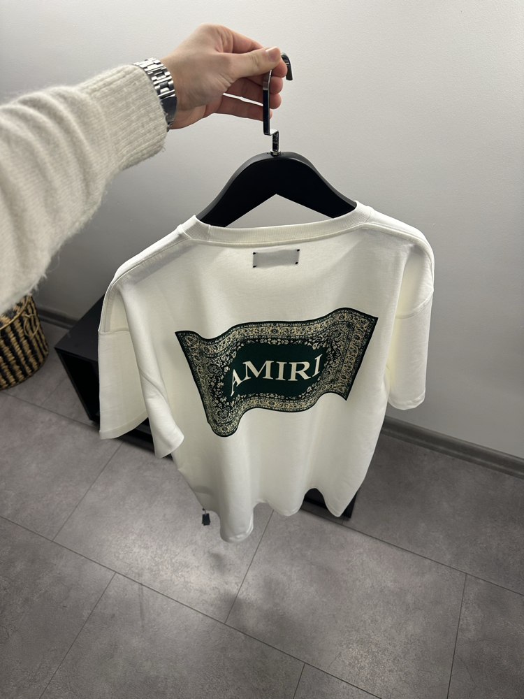 Amiri Printed Crew-Neck Logo T-Shirt