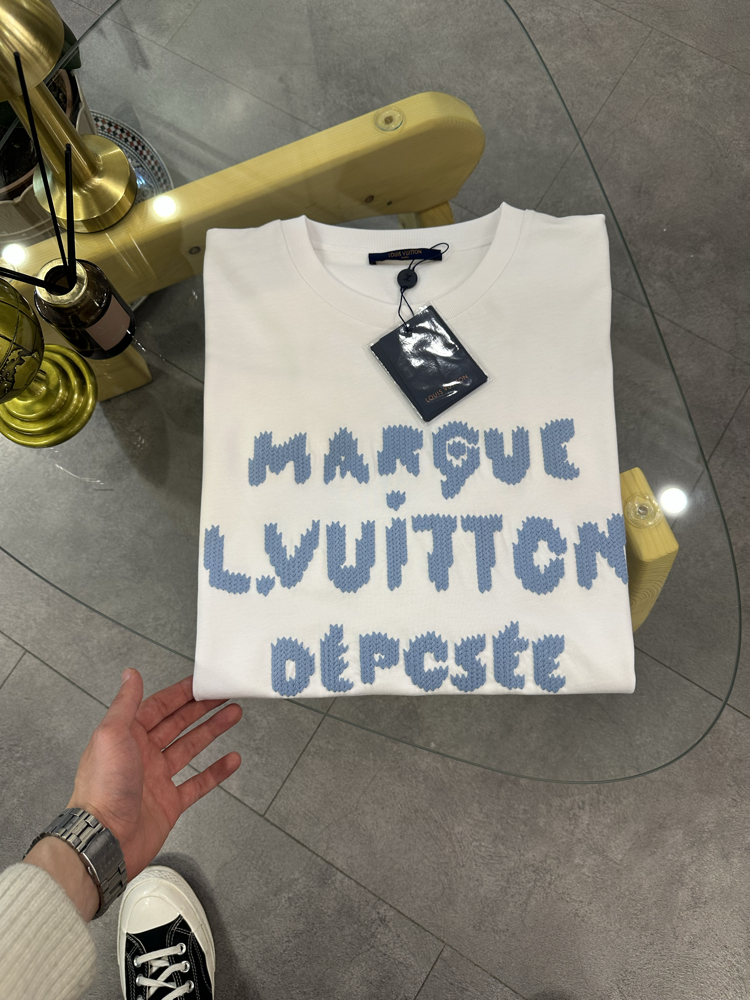 Louis Vuitton Embroidered Signature T-Shirt