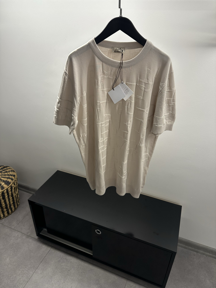 Hermés Crew-Neck Knit Shirt 