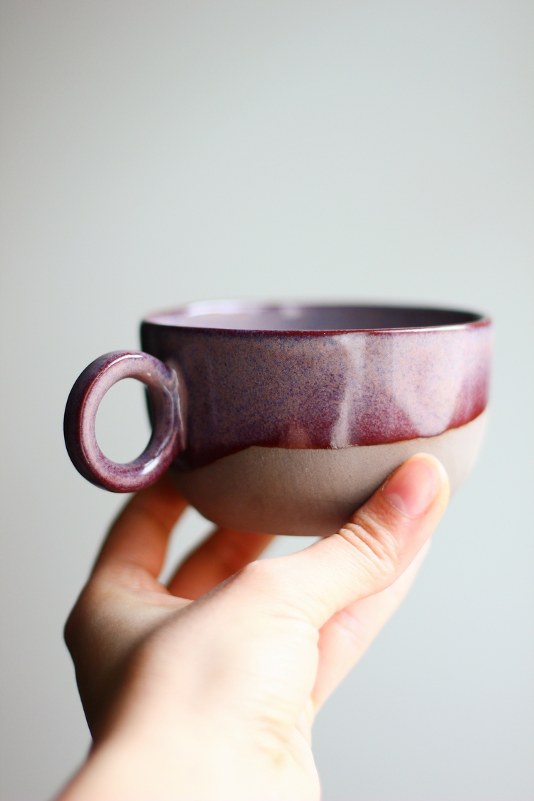 Cappuccino Kupa - Plum