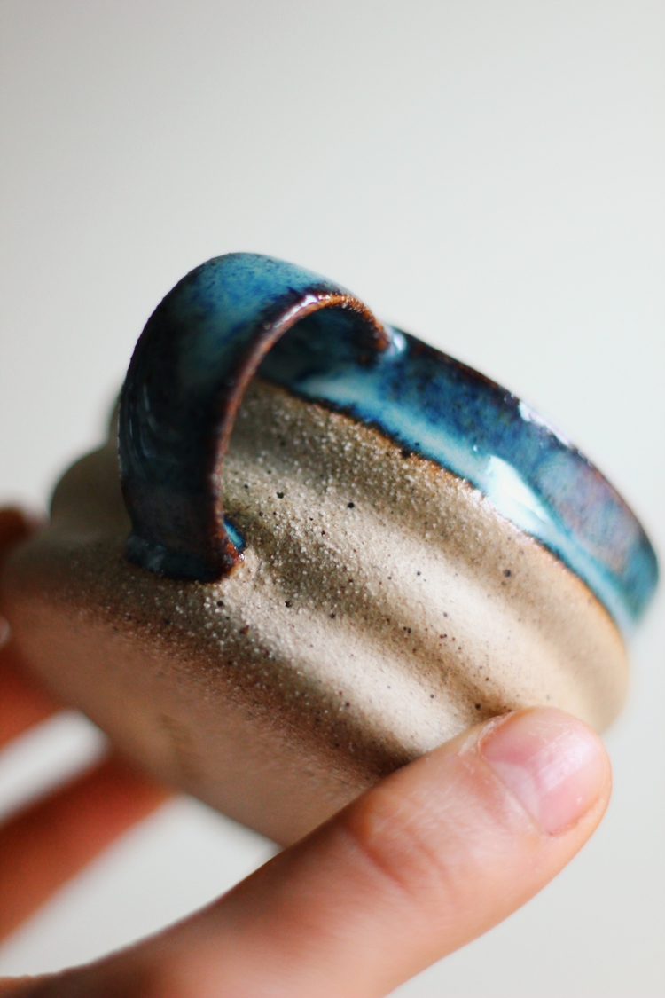 Benekli Mini Mug - Ocean 