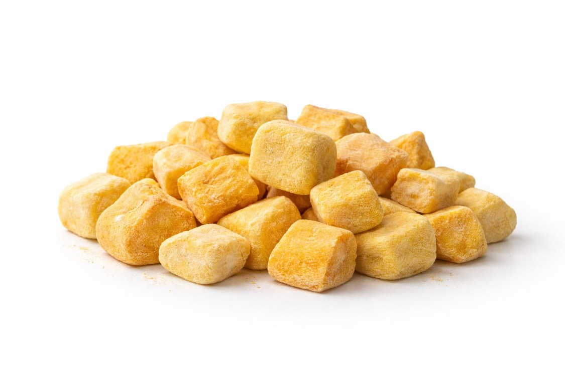 Dondurularak Kurutulmuş Mango – Freeze Dried Mango- Mango Kuru Meyve Cipsi 20 gr
