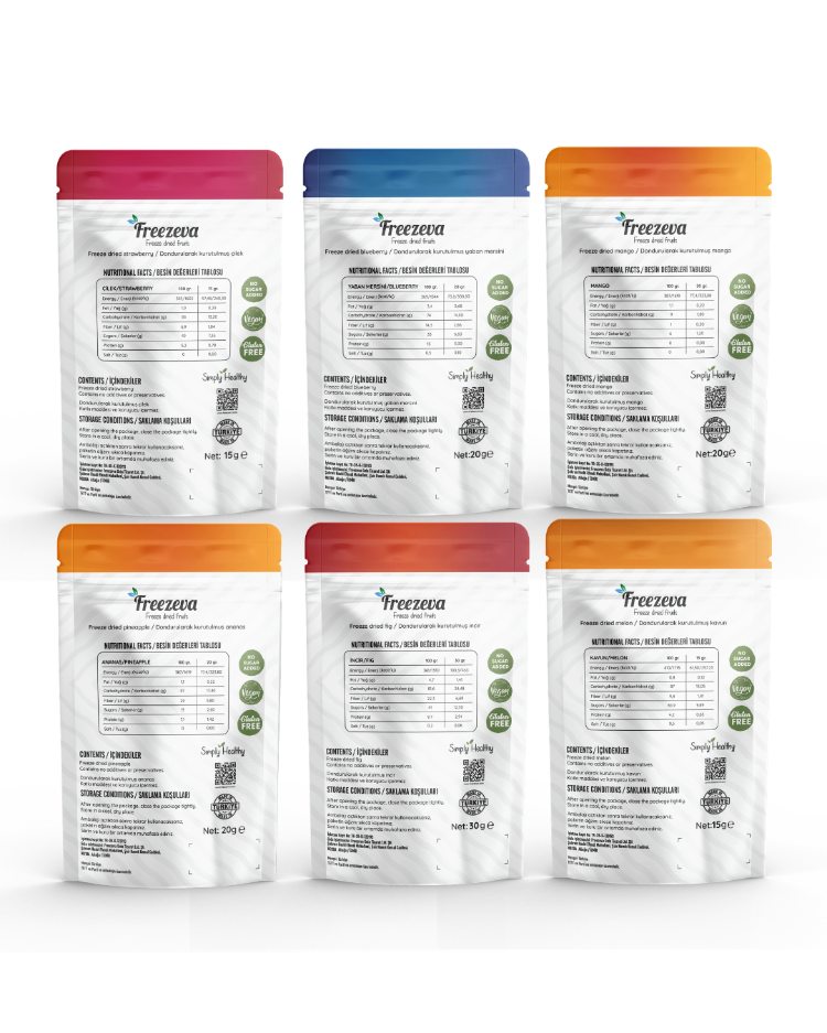 Freeze Dried Kuru Meyve Cipsi Favori 6'lı - Avantajlı Set