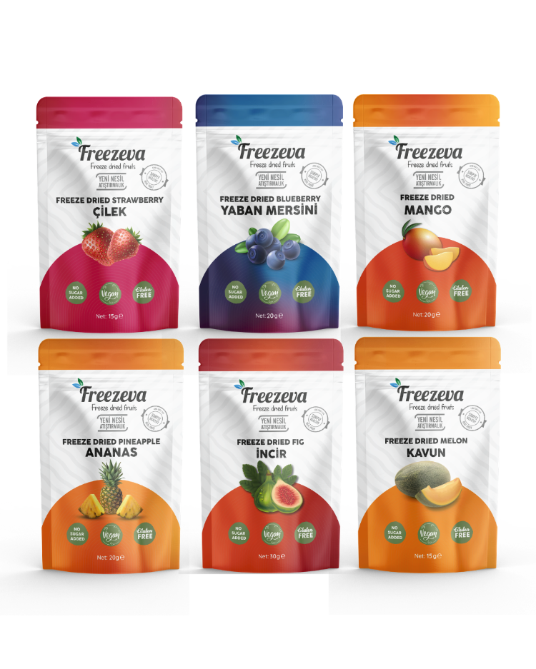 Freeze Dried Kuru Meyve Cipsi Favori 6'lı - Avantajlı Set