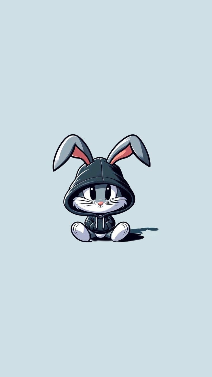 Bugs Bunny Baskılı Oversize T-Shirt