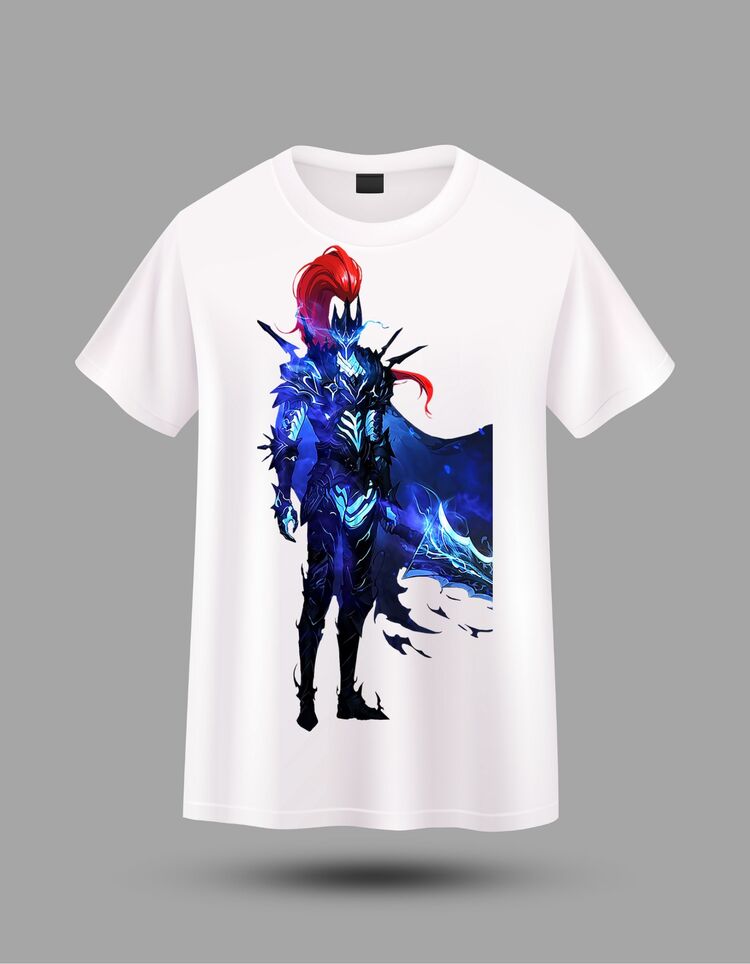 Anime Baskılı Oversize Tişört