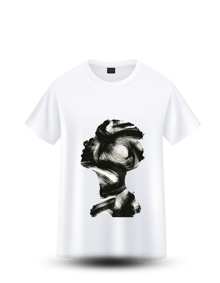 Dijital Baskılı Oversize T-shirt