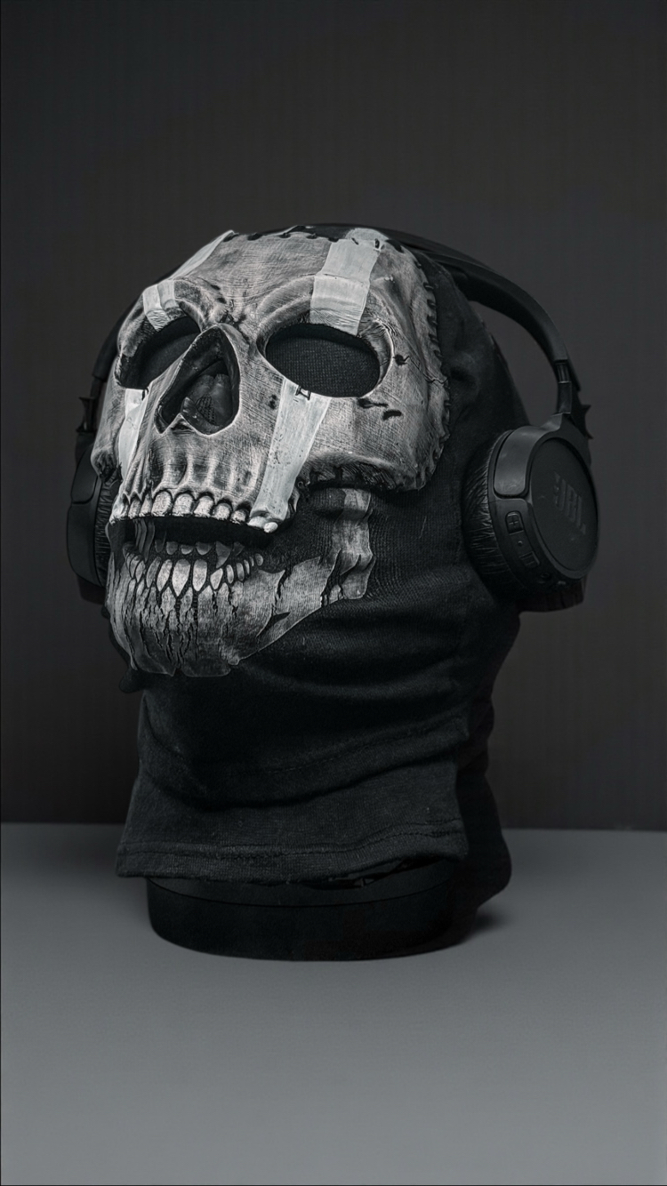 Ghost Jawbone Mask Model 2