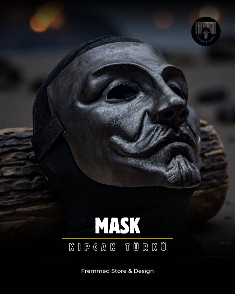 Kıpçak Türkü Savaş Maskesi