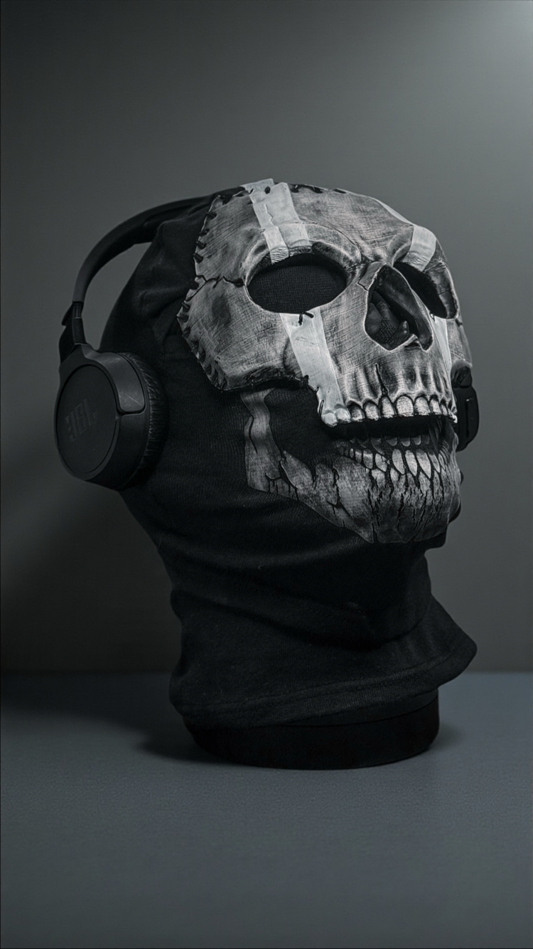 Ghost Jawbone Mask Model 2