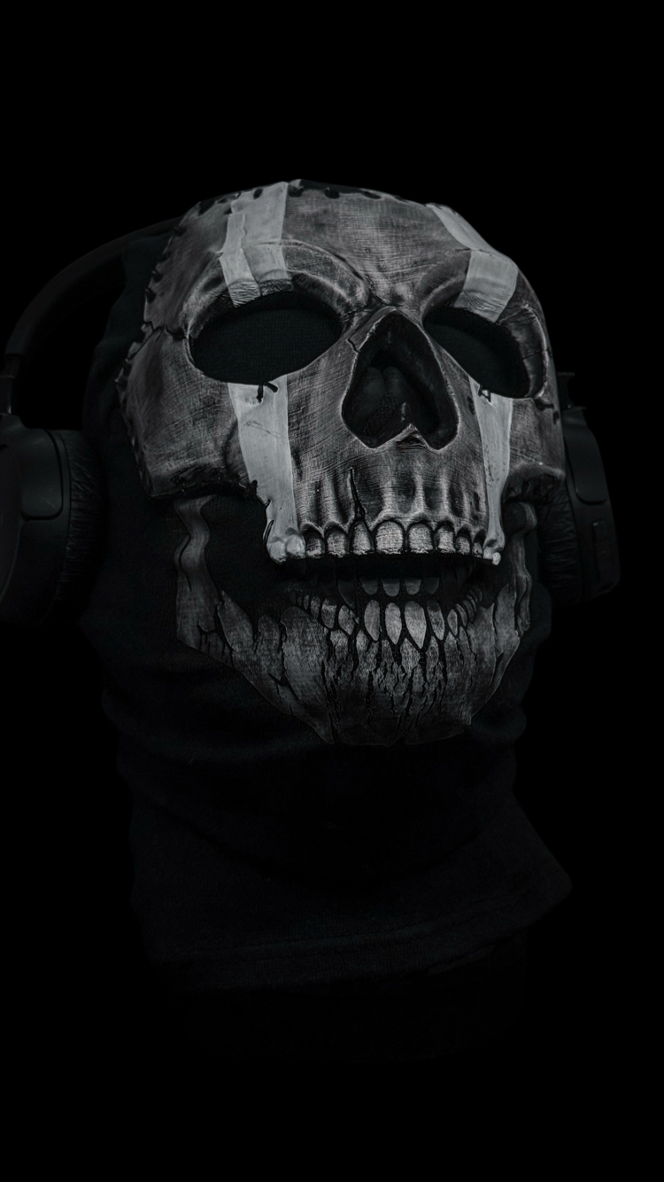 Ghost Jawbone Mask Model 2