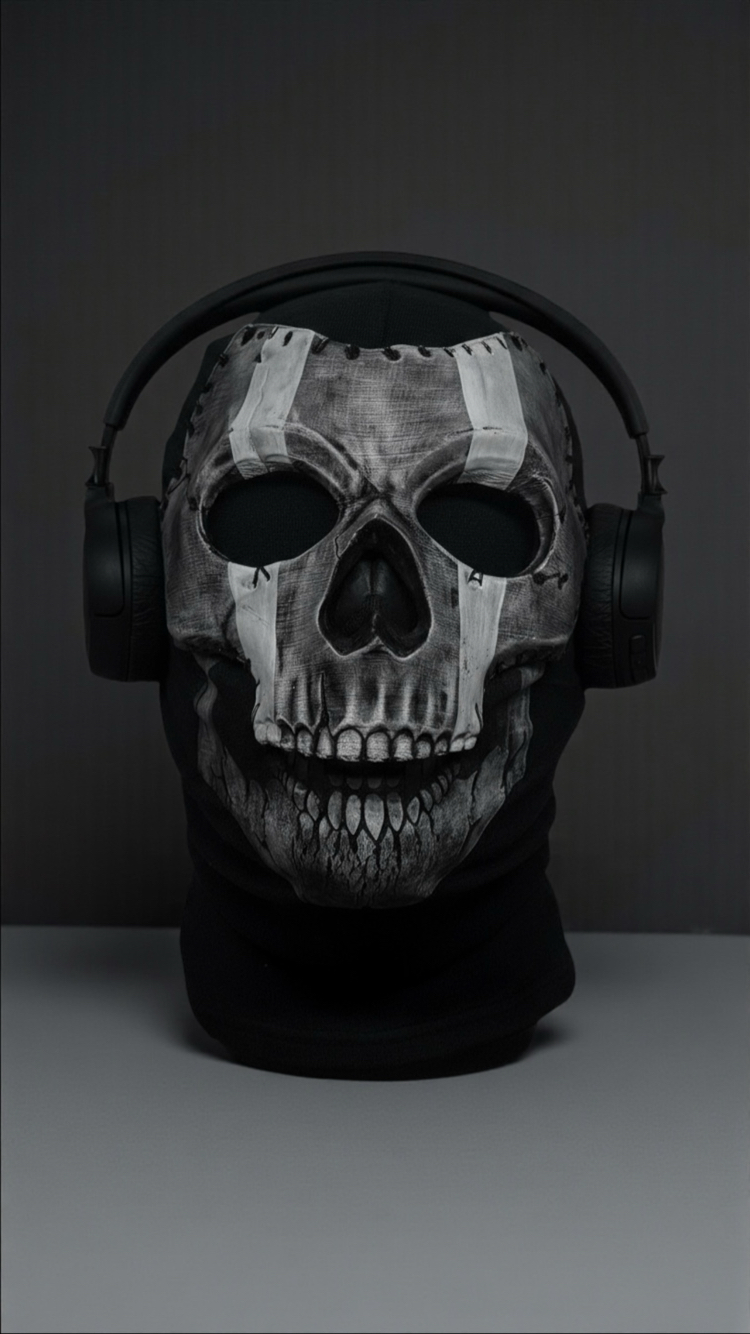 Ghost Jawbone Mask Model 2