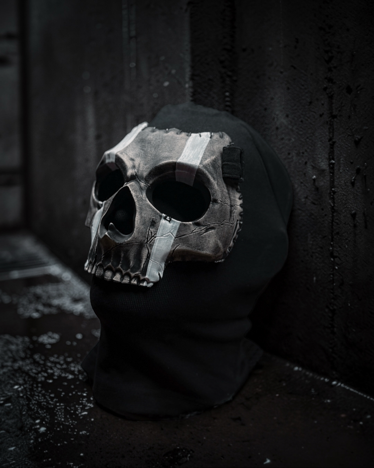 Ghost Warzone Broken Mask Model