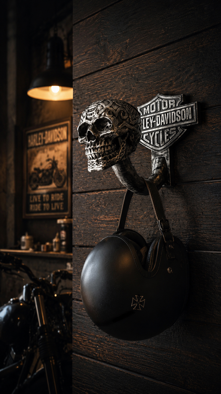 H-D Kask ve Ekipman Askılığı