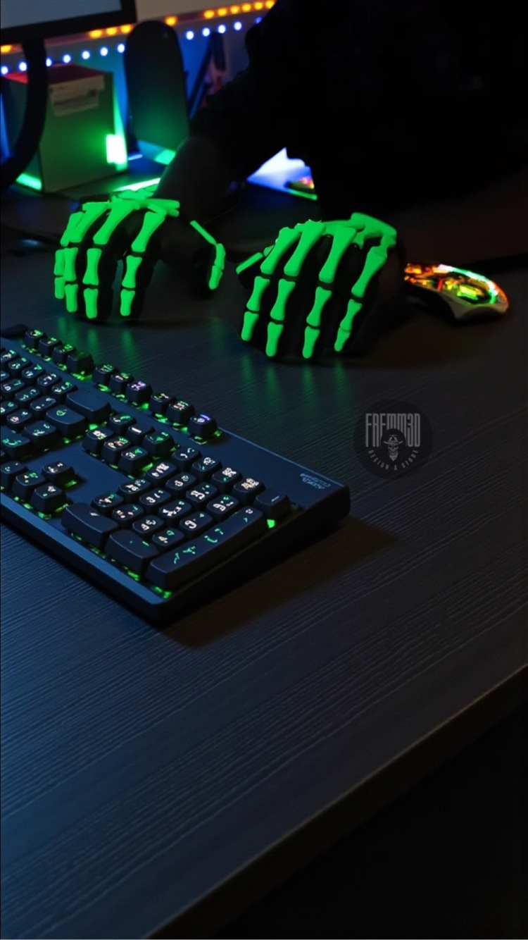 Ghost Glow Gloves