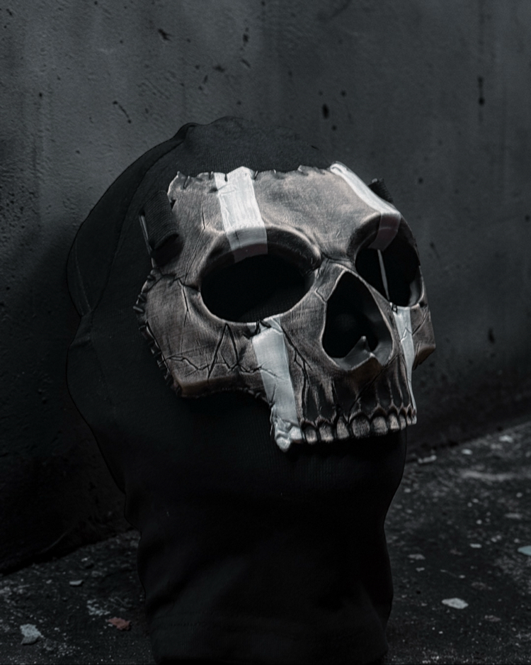 Ghost Warzone Broken Mask Model