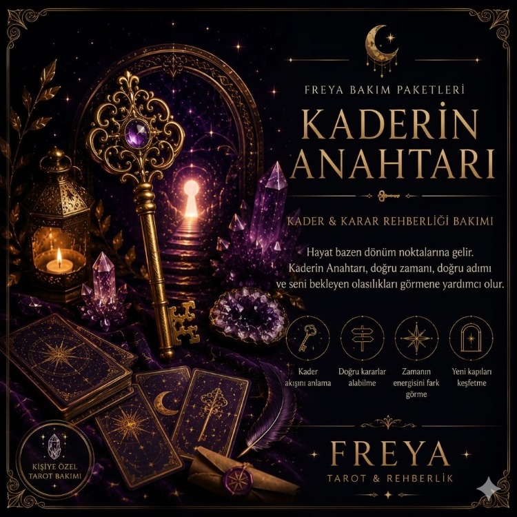 Kaderin Anahtarı | Kader & Karar Rehberliği Bakım