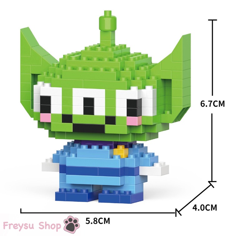 Toy Story Uzaylı Bricks Block Seti