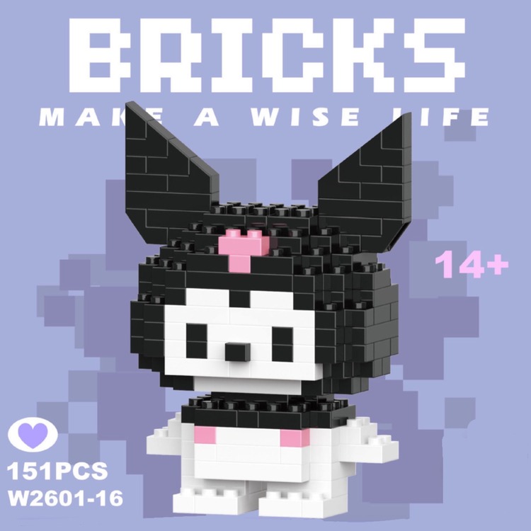 Kuromi Bricks Blok Seti