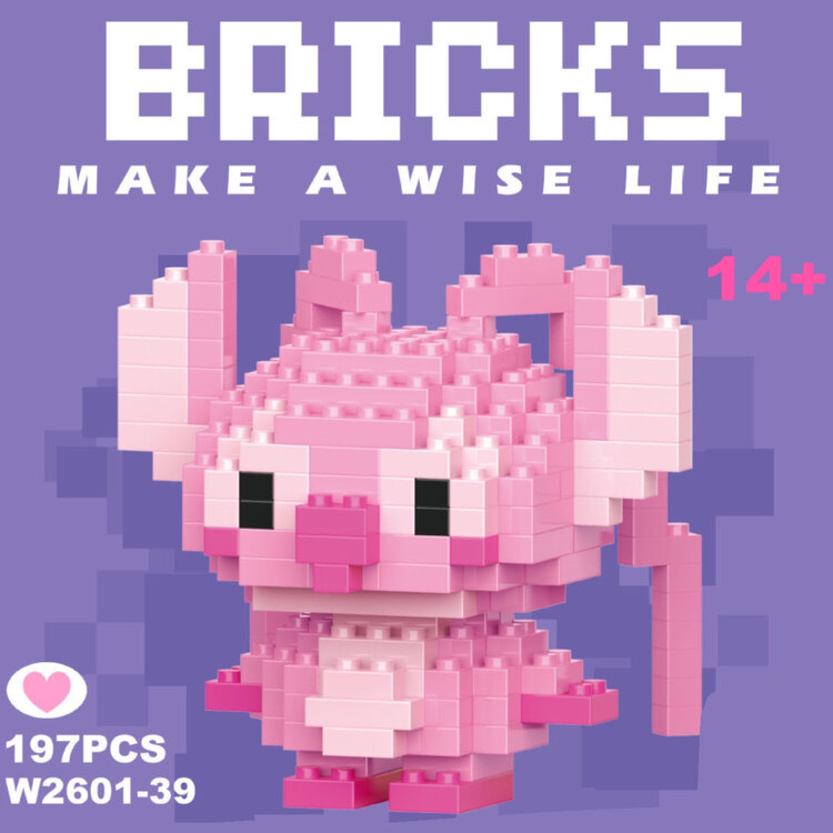 Angel Stitch Bricks Block Seti