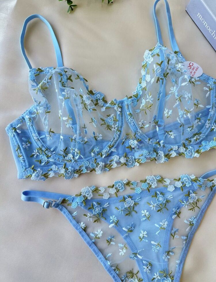 Boncuk Büyük Beden Bralet Takımı