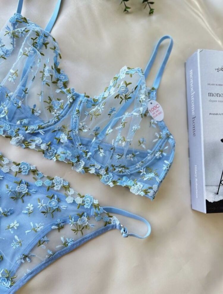 Boncuk Büyük Beden Bralet Takımı