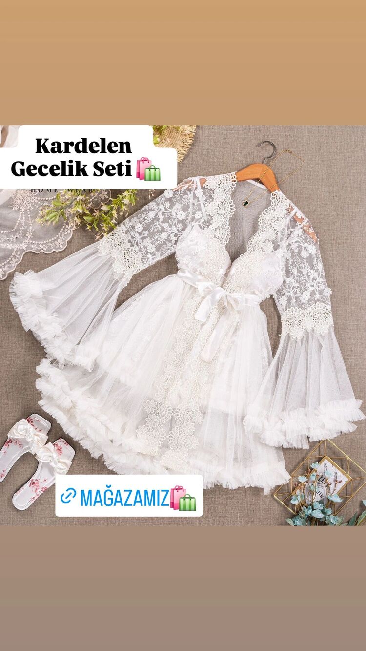 Kardelen Gecelik Seti