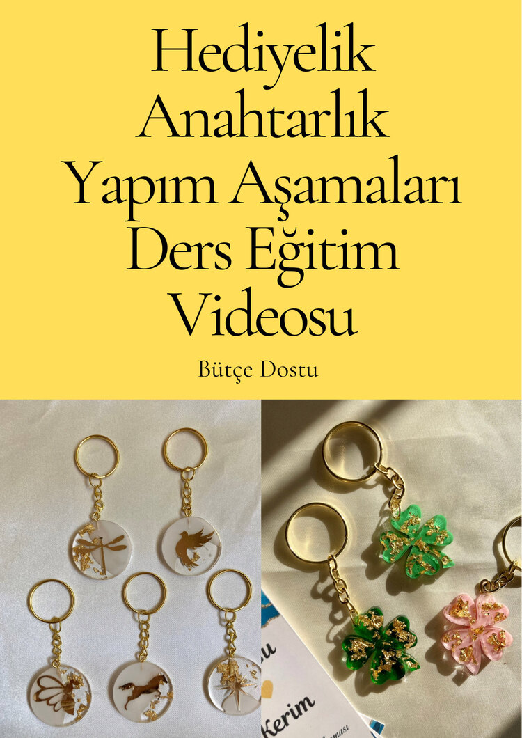 Epoksi Eğitim Videosu Hediyelik Anahtarlık Yapım Ders Videosu