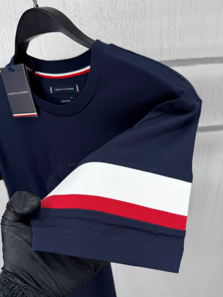 Tommy Erkek Regular Fit Lacivert Tişört