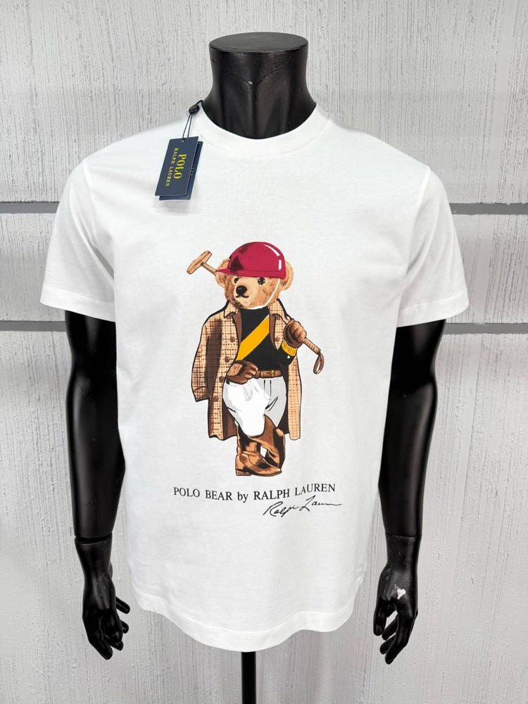 Polo Ralph Lauren Erkek Regular Fit Beyaz Tişört