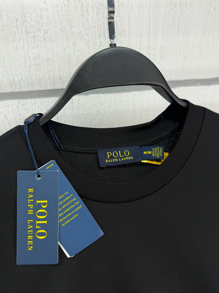 Polo Ralph Lauren Erkek Regular Fit Siyah Tişört