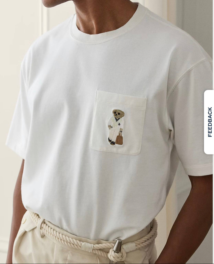 Polo Ralph Lauren Erkek Regular Fit Beyaz Tişört