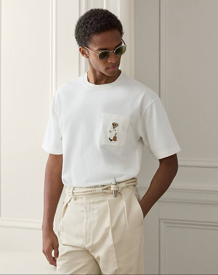 Polo Ralph Lauren Erkek Regular Fit Beyaz Tişört