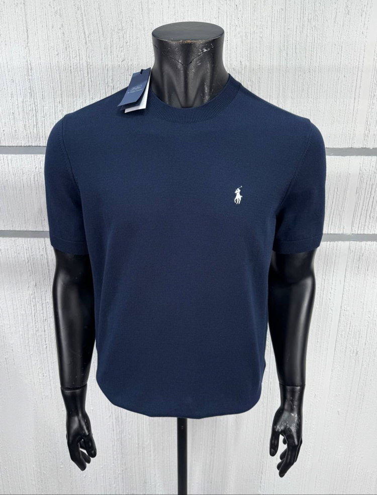 Polo Ralph Lauren Erkek Regular Fit Lacivert Triko Tişört