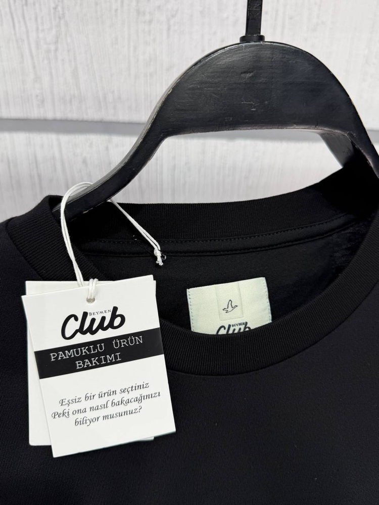Beymen Erkek Regular Fit Siyah Tişört